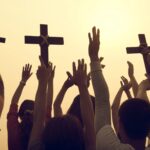 Cross Religion Catholic Christian Community Concept